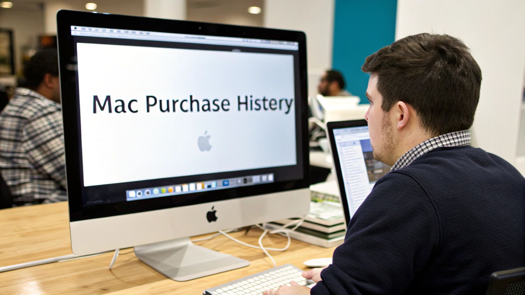 Mac App Store interface showing purchase history