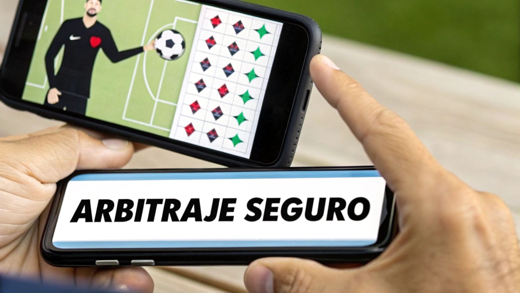 Cálculos de arbitraje en una pantalla de ordenador