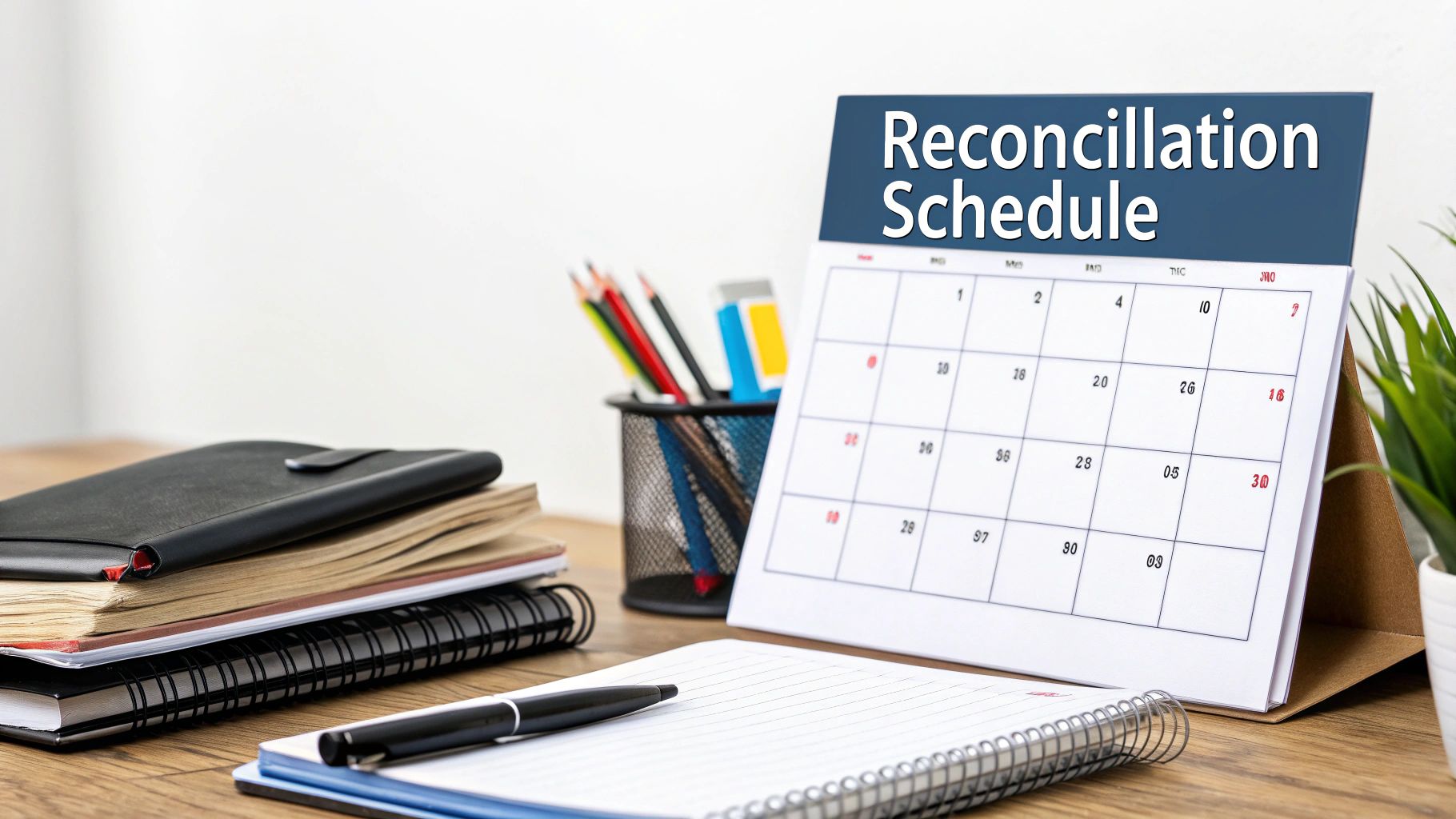Establish a Regular Reconciliation Schedule