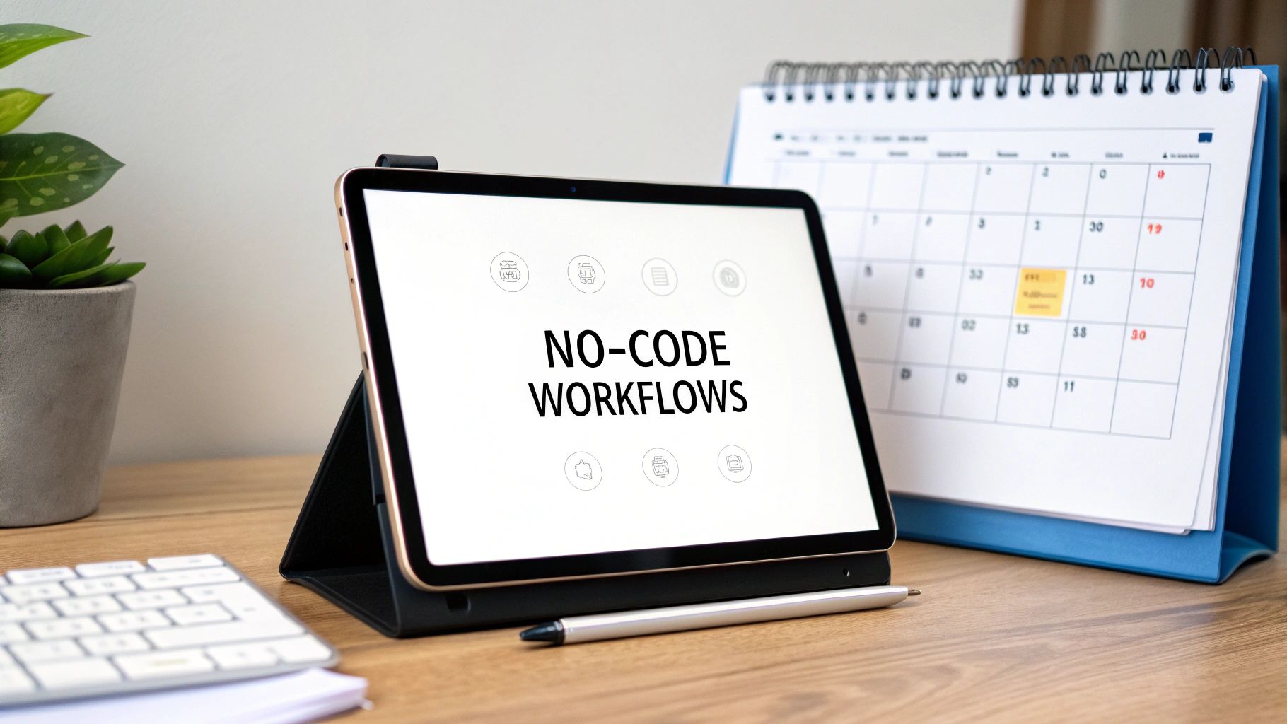 A user interface showing a content calendar and scheduling options, representing a custom LinkedIn scheduling tool.