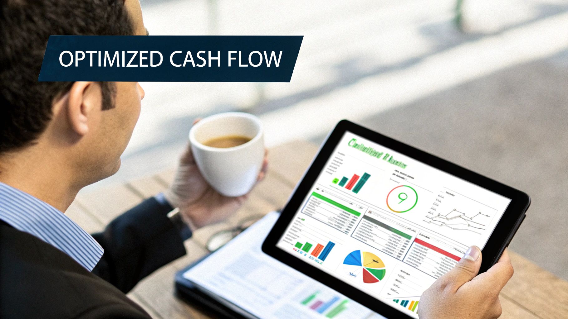 Chart showing how AP automation improves cash flow and discount capture
