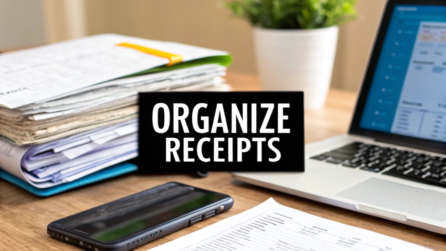 How to Organise Receipts Easily | Expert Tips & Tricks
