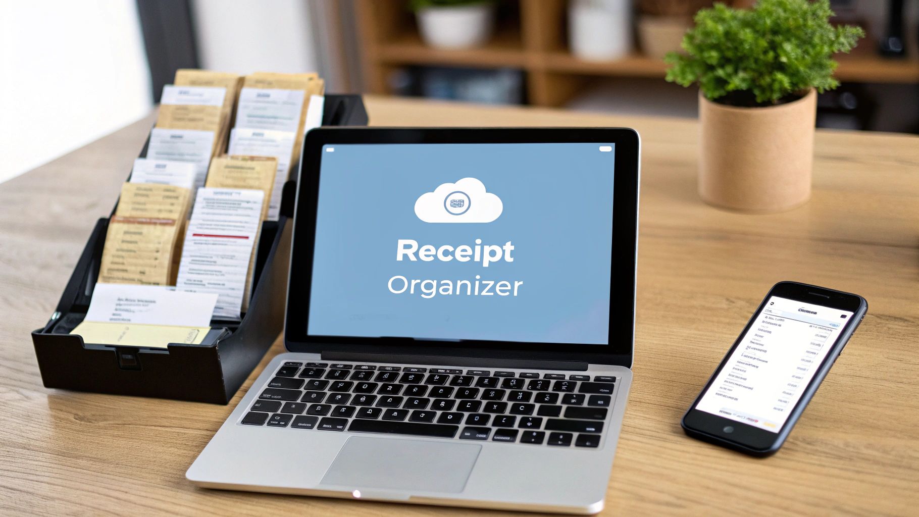 Your Guide to a Receipt Organizer for Business