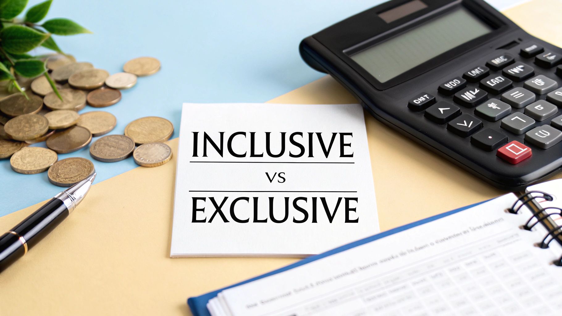 Inclusive vs Exclusive Tax: Key Differences Explained