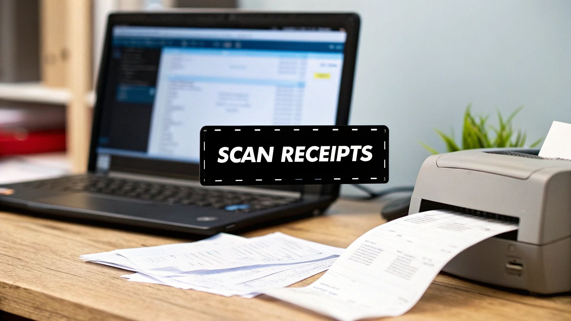 A Guide to Scanning Receipts for Taxes