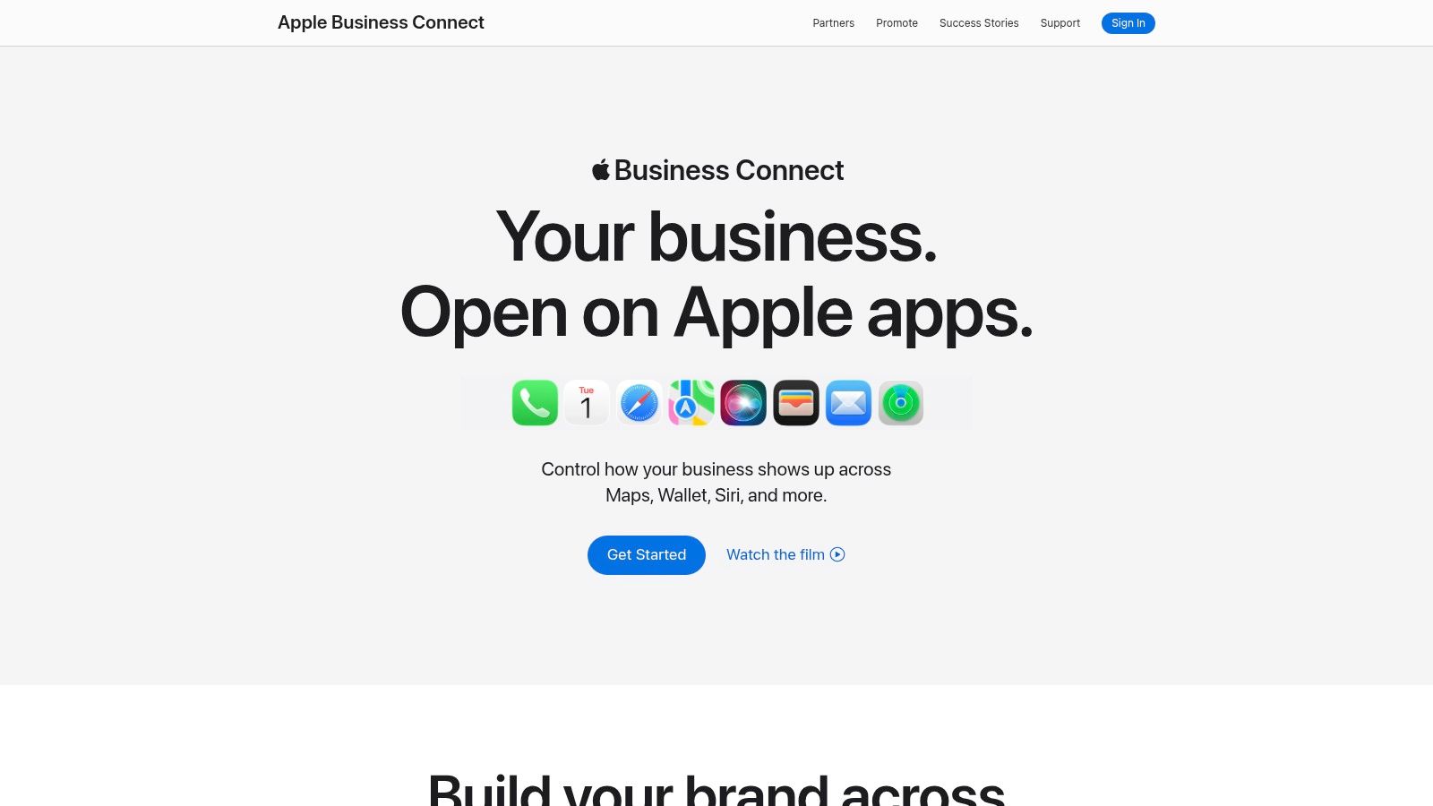 Apple Business Connect