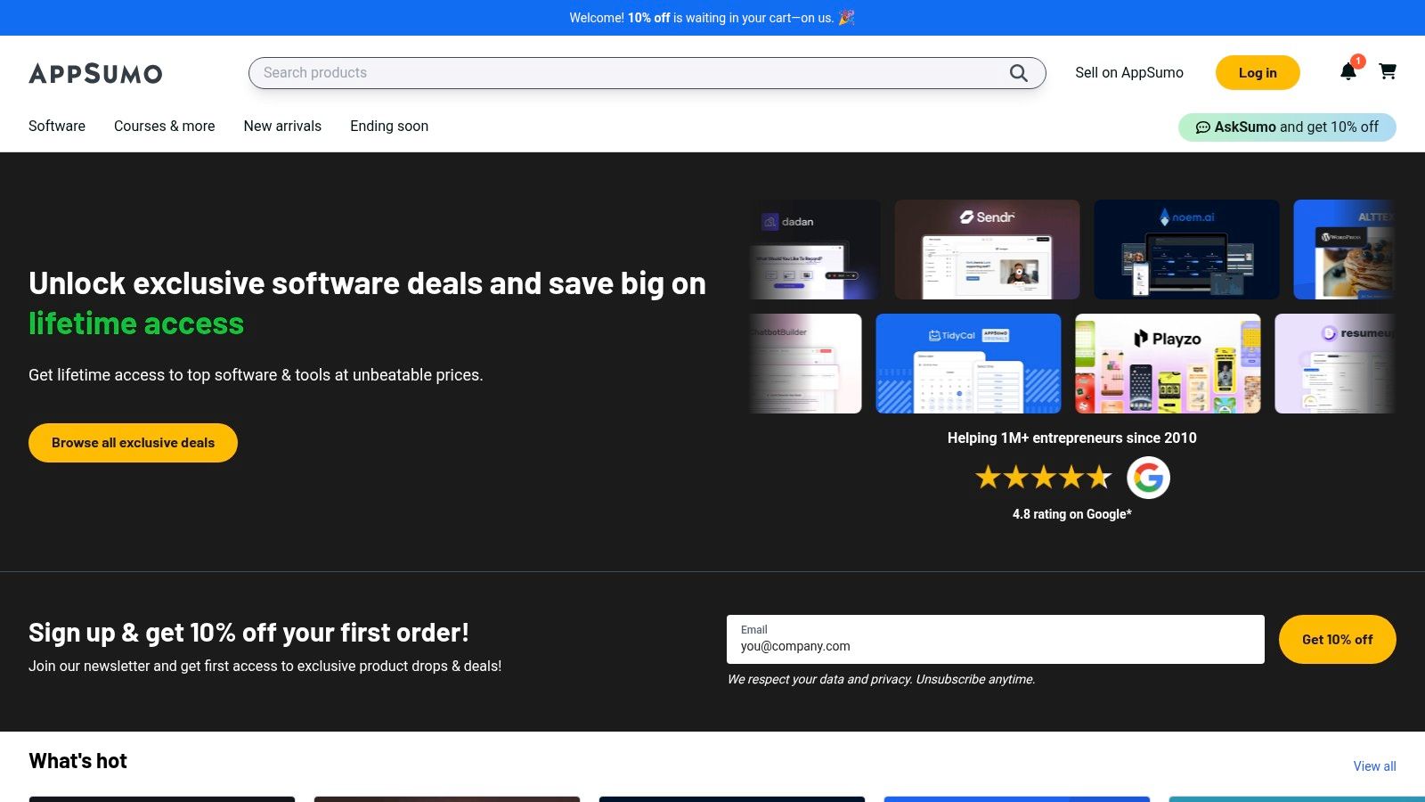 AppSumo (Marketing Software Deals)