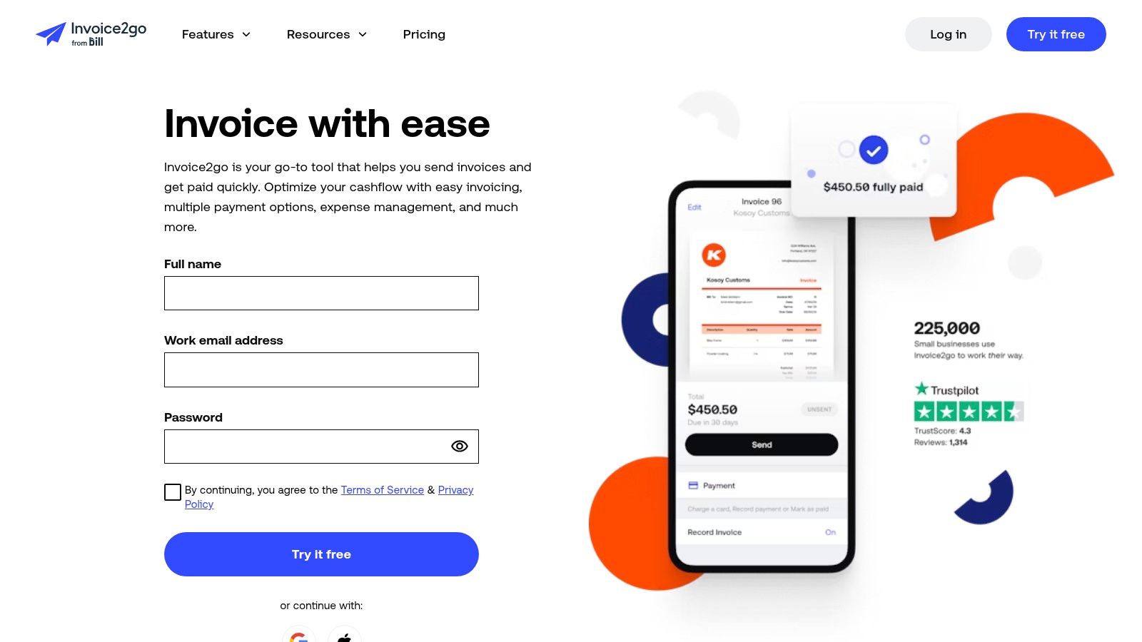 Invoice2go