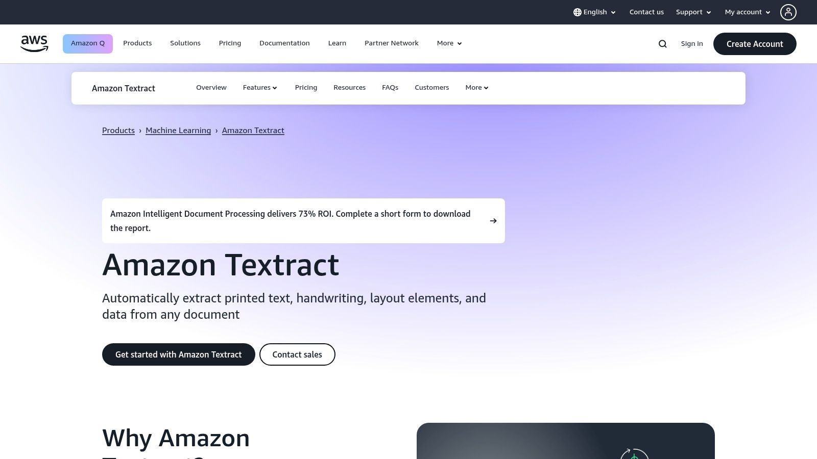Amazon Textract