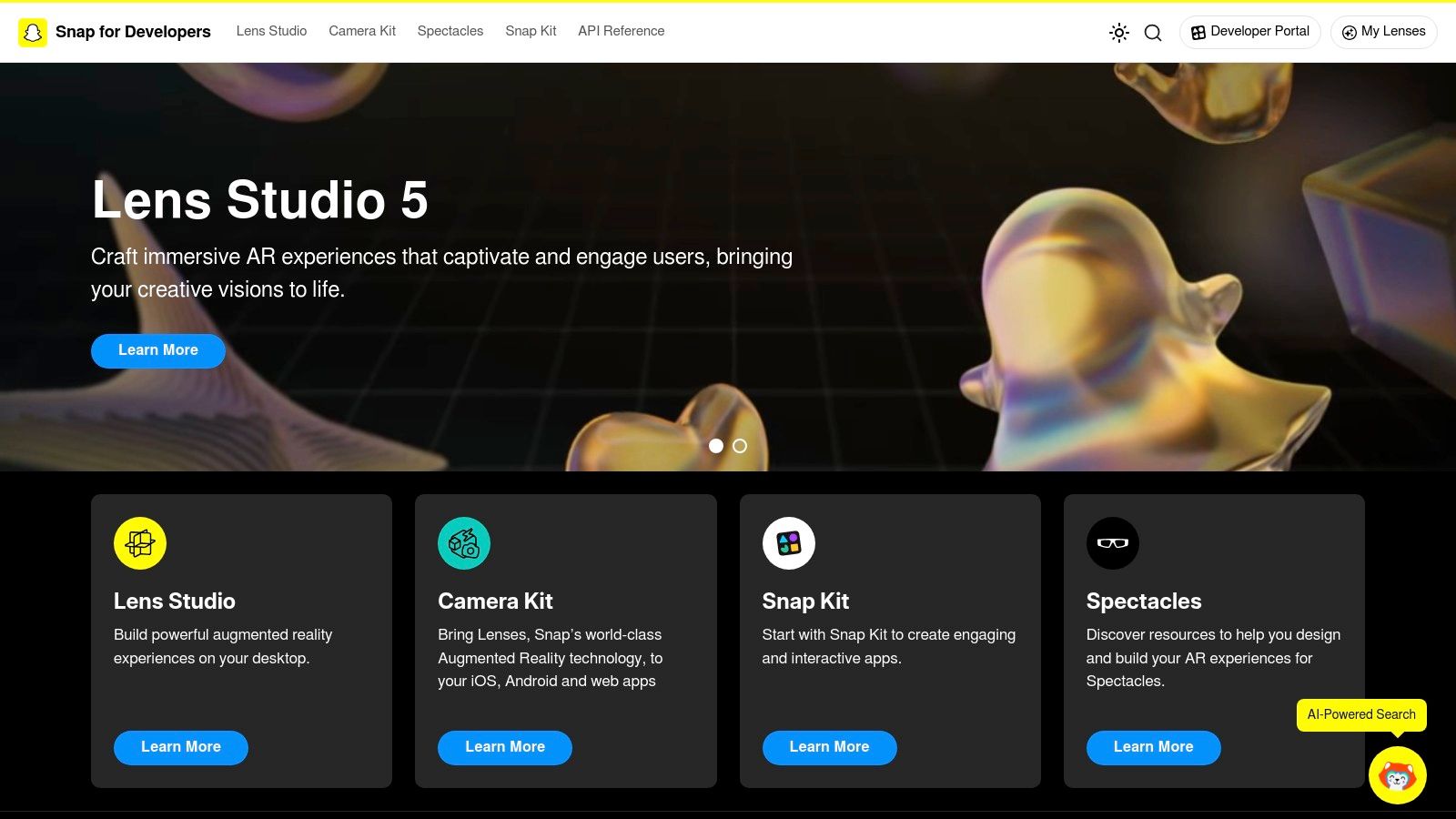 Snap for Developers (Snapchat: Snap Kit, Marketing API, Camera Kit)