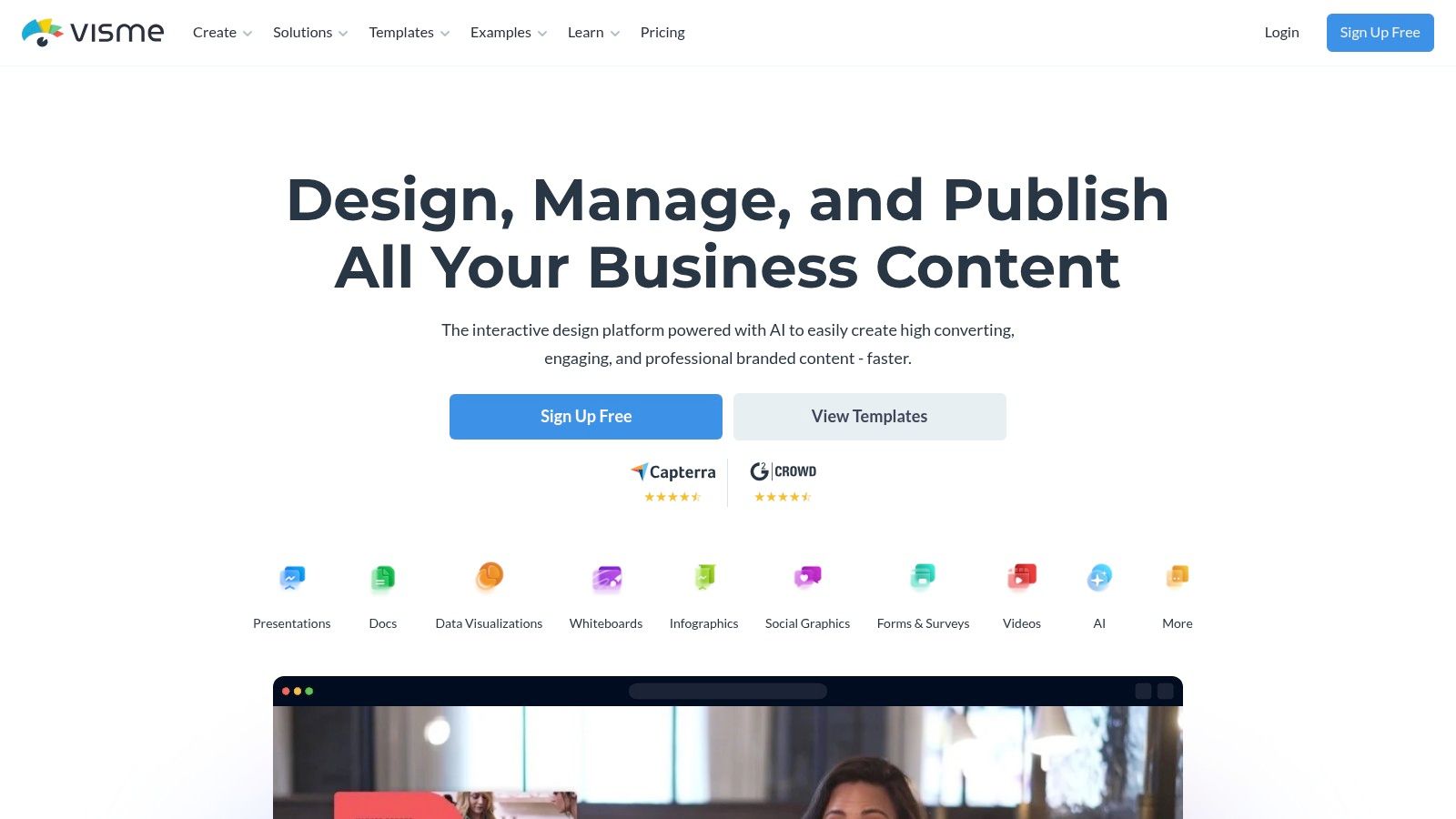 Visme: The Data Visualization Specialist