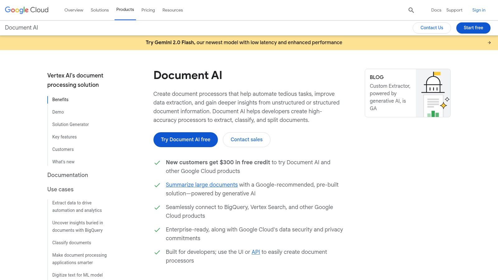 Google Document AI