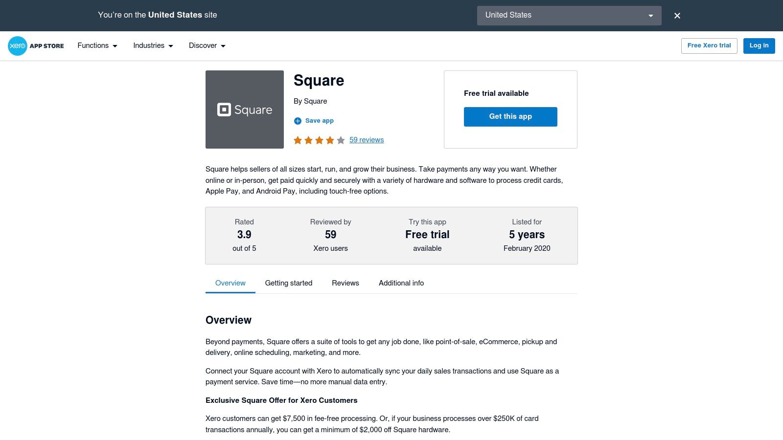 Square + Xero (via Amaka)