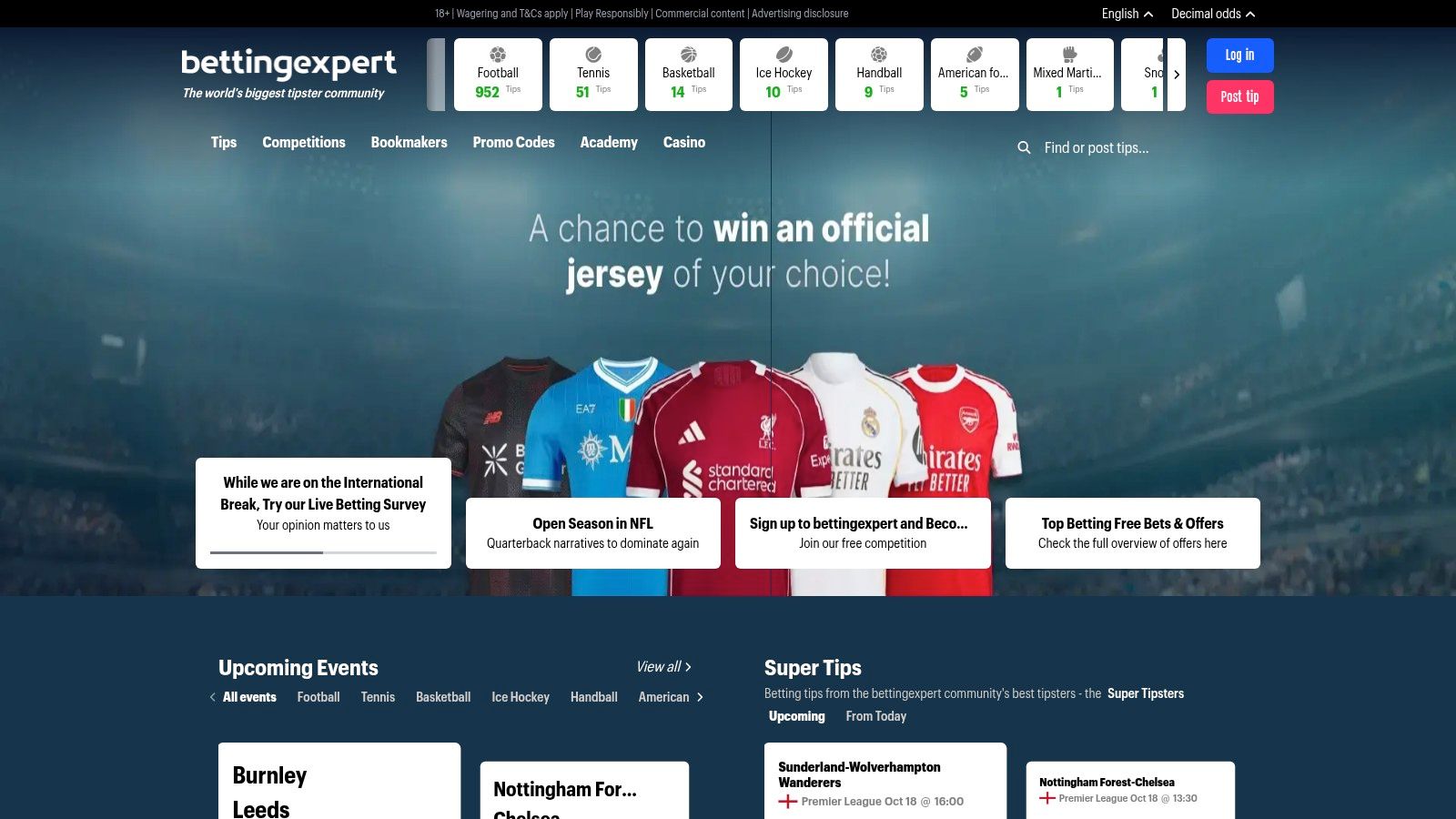 bettingexpert (sección en español)