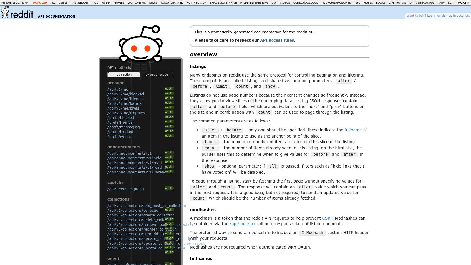 Reddit Developer Platform (Reddit Data API)