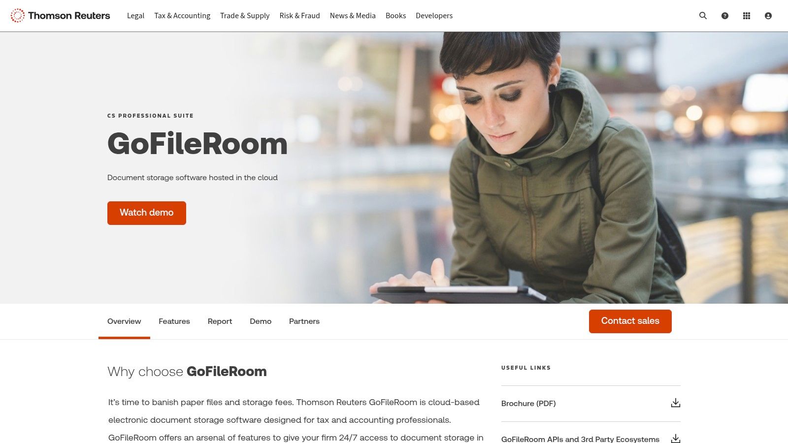 Thomson Reuters  -  GoFileRoom