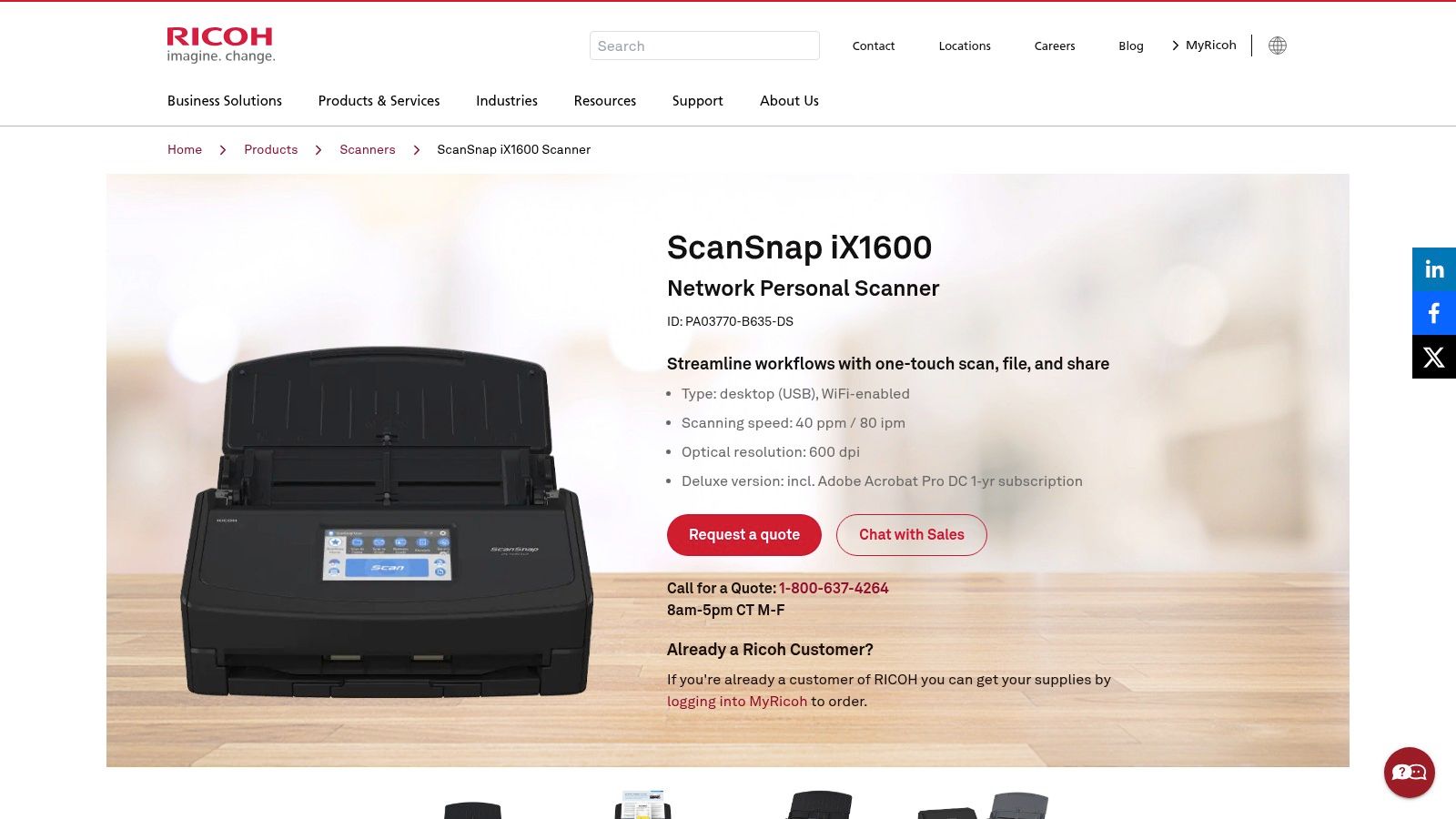 Ricoh ScanSnap
