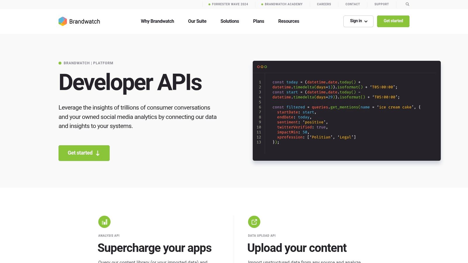 Brandwatch Social Media Management (formerly Falcon)