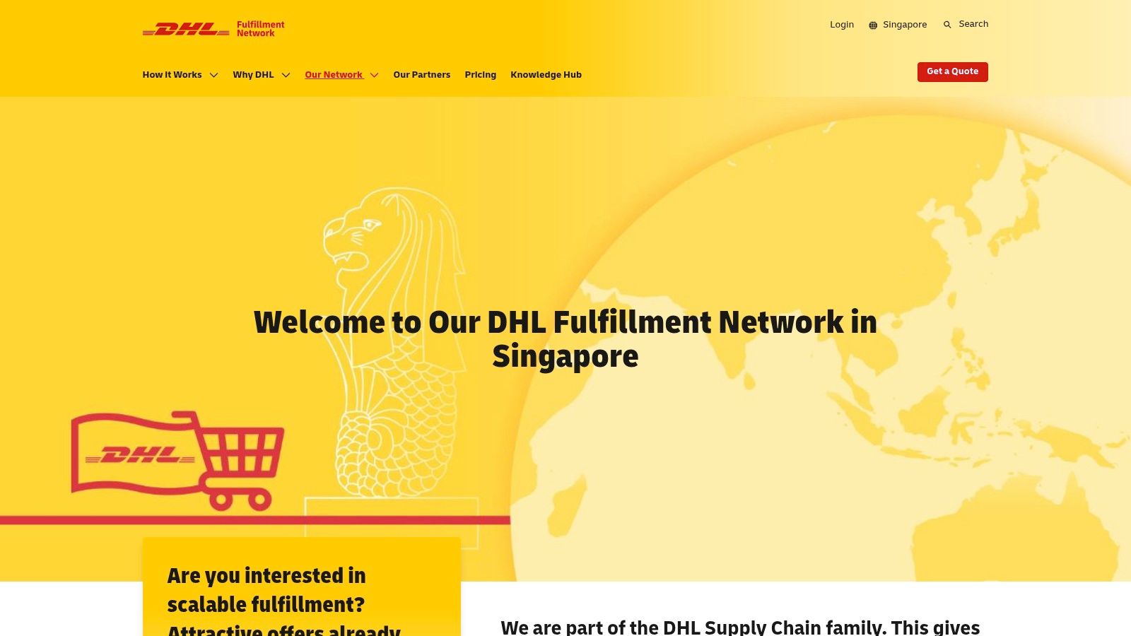 DHL Fulfillment Network (DHL Supply Chain) - Singapore