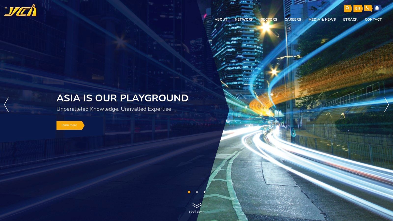 YCH Group's advanced logistics infrastructure, representing their role as a key player in Singapore's supply chain landscape.