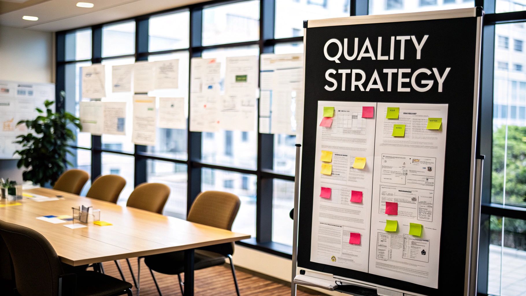 A high-level flowchart showing business goals influencing testing methodologies and tool selection.