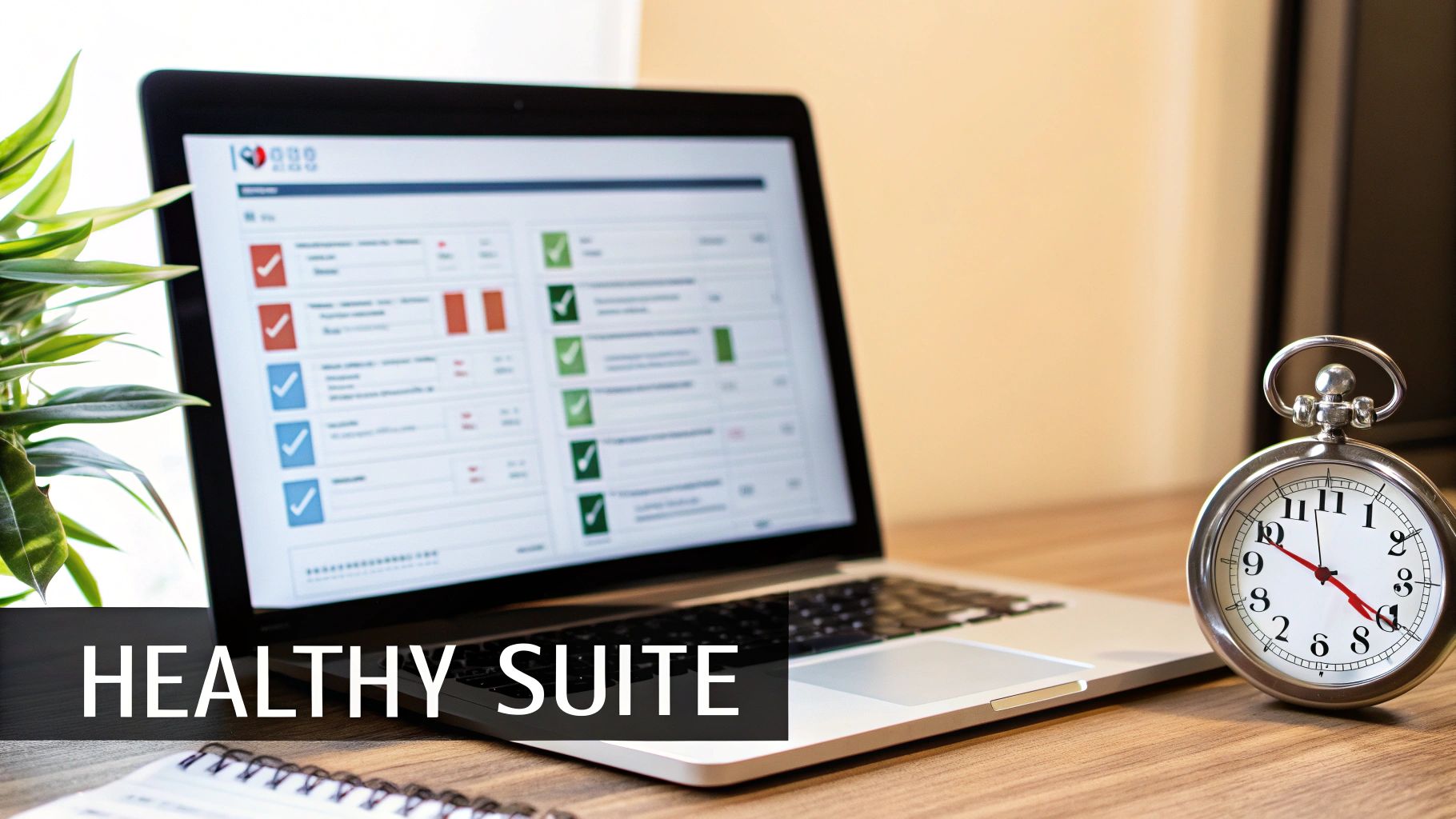 A well-organized server room with clean cabling, symbolizing a healthy and efficient testing suite.