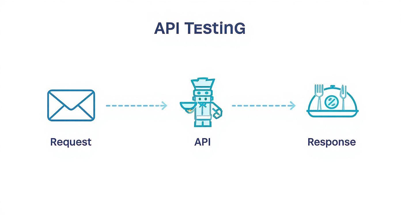 Infographic about what is api test