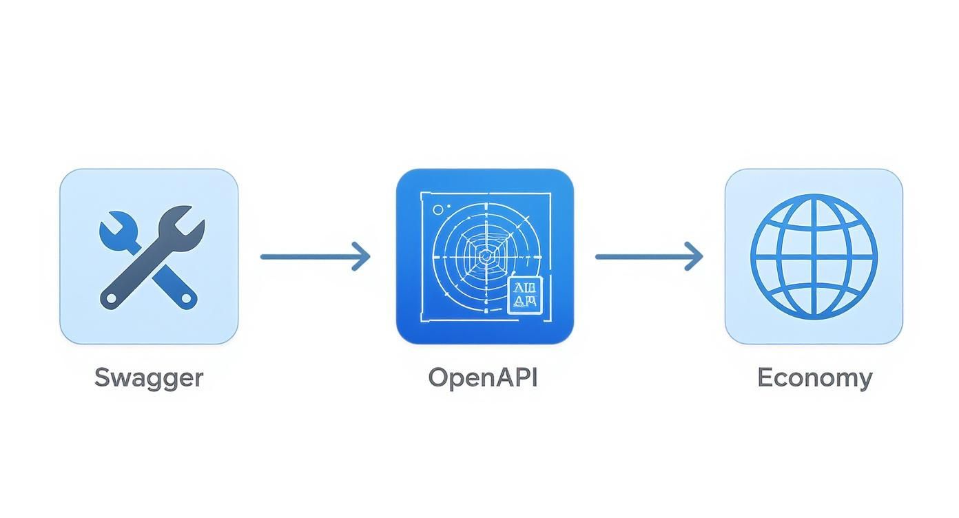 Infographic about what is swagger api