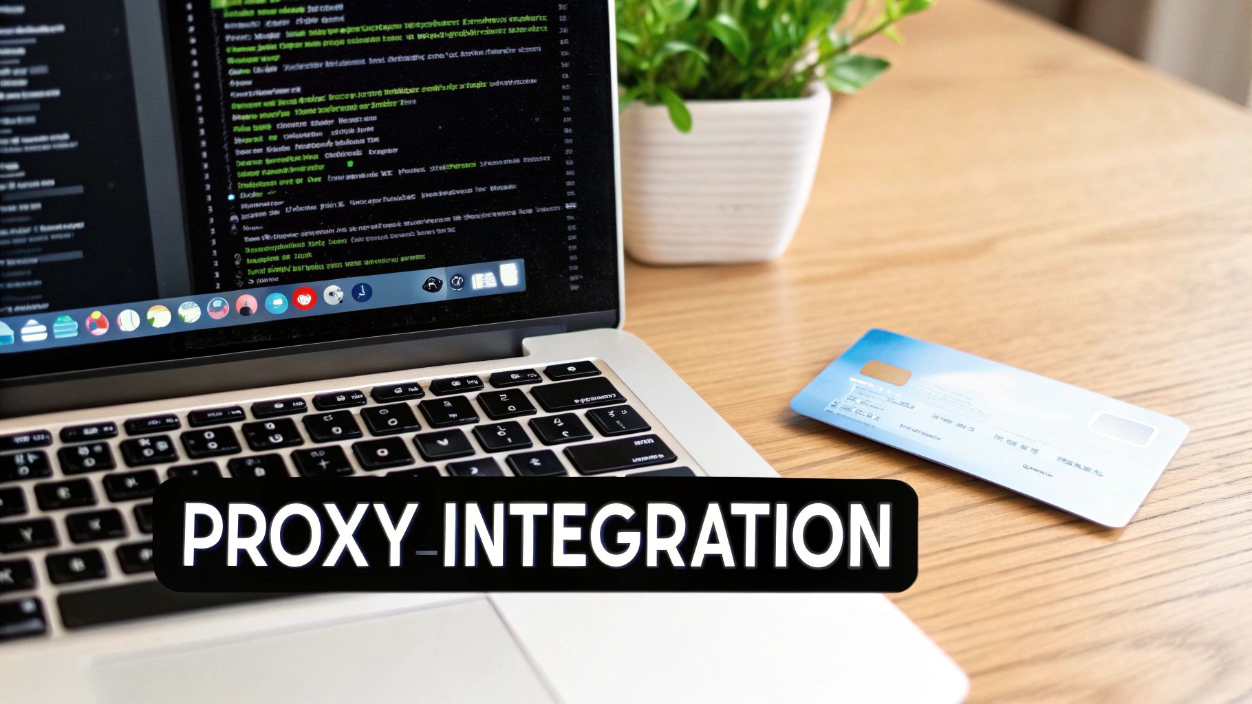 The dotMock platform showing how users can configure proxy settings to intercept and manage API traffic.