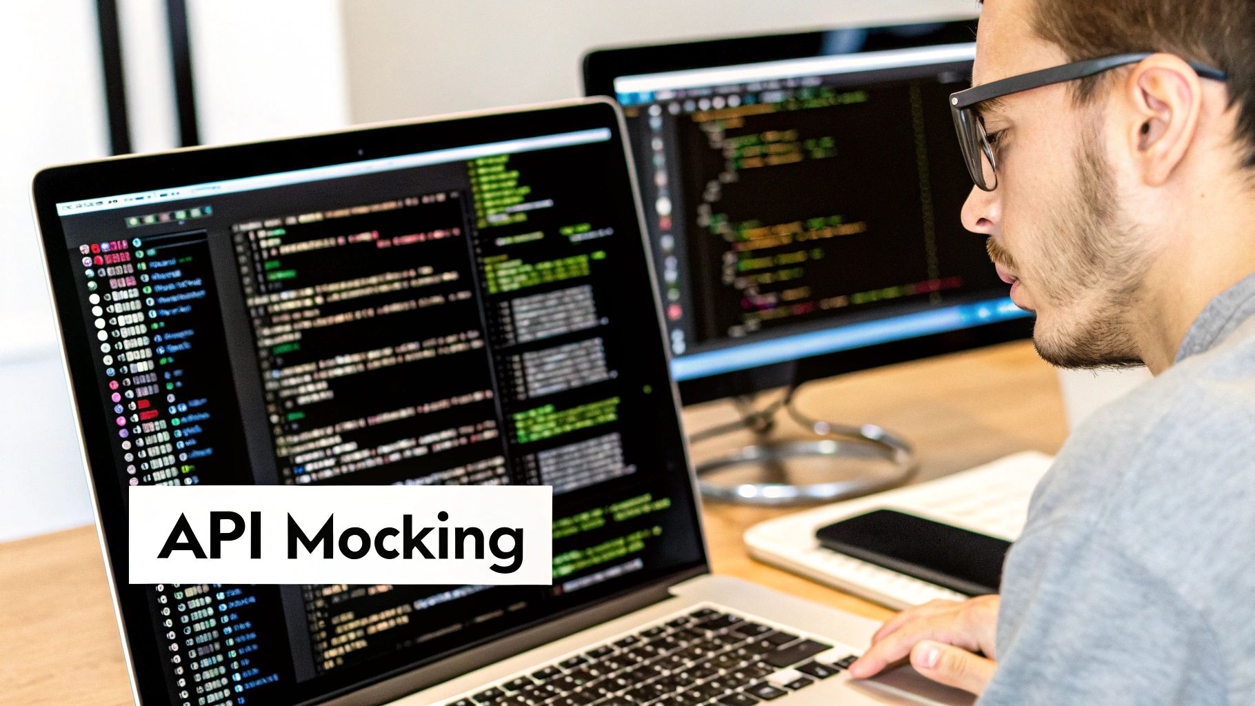 Screenshot of the dotMock platform interface, showing how users can configure and manage mock APIs.