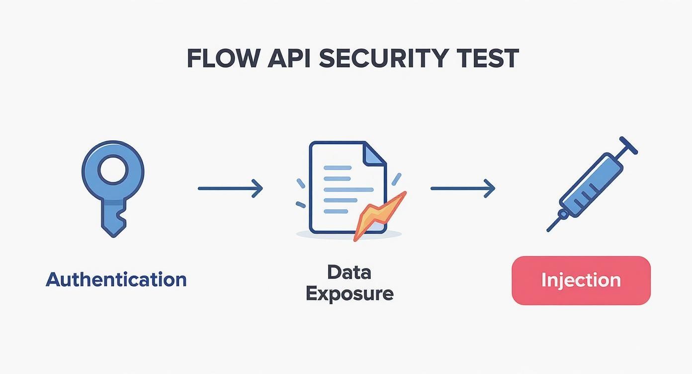Infographic about api security test