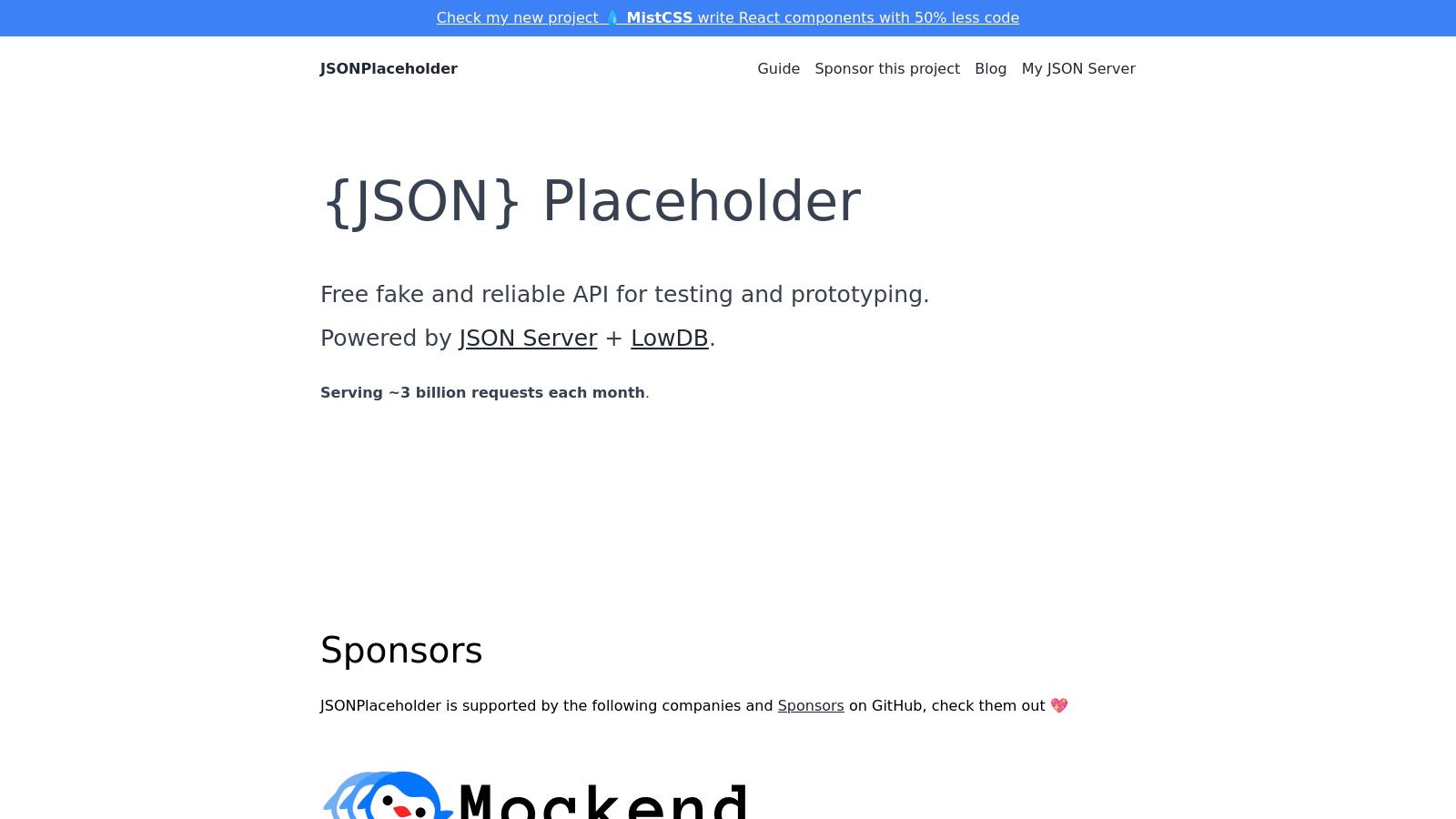 JSONPlaceholder