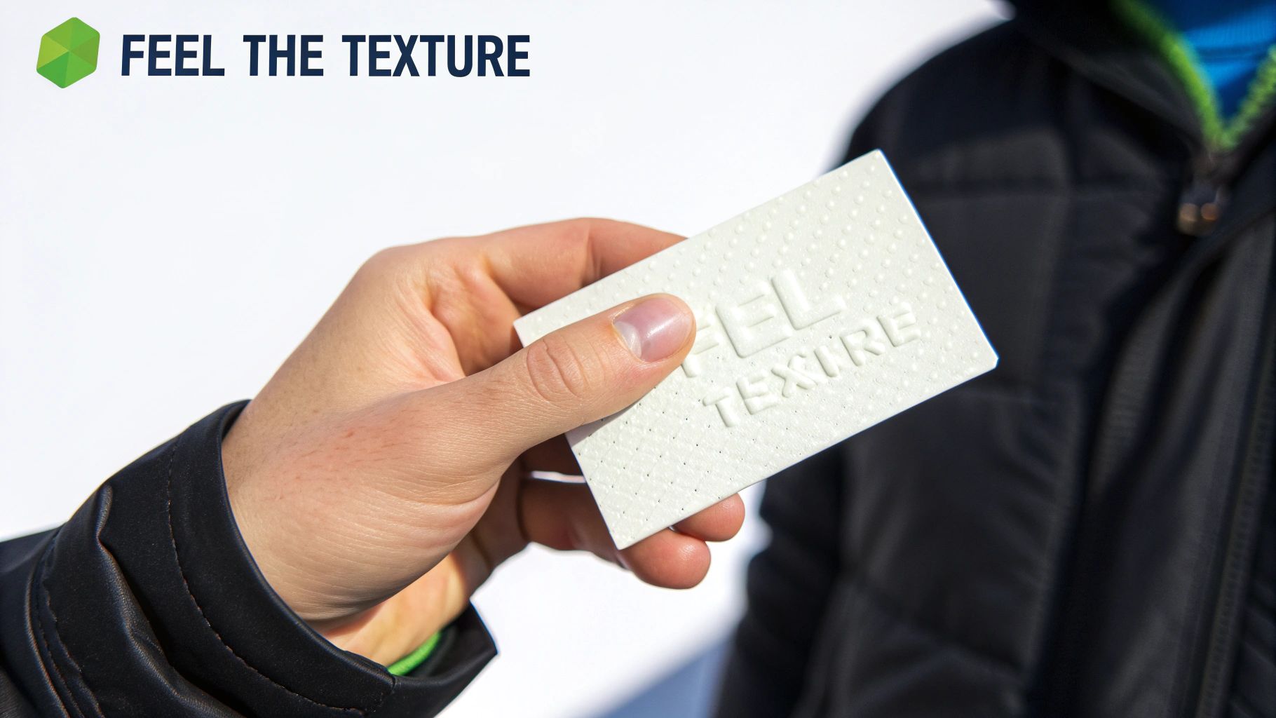Tactile and Textured Cards