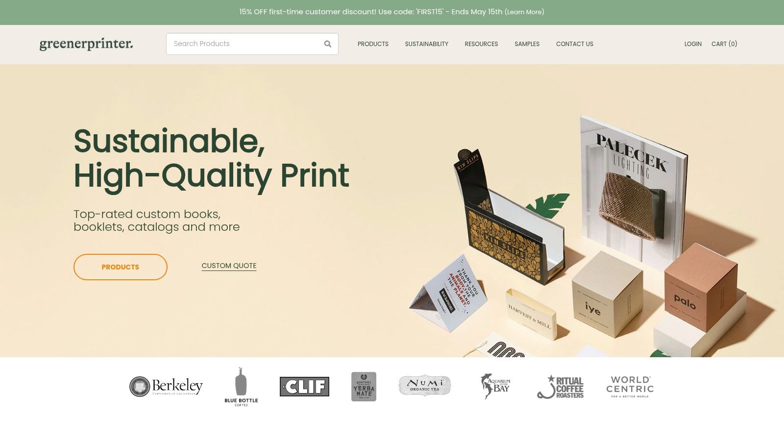 Greenerprinter Recycled Business Cards