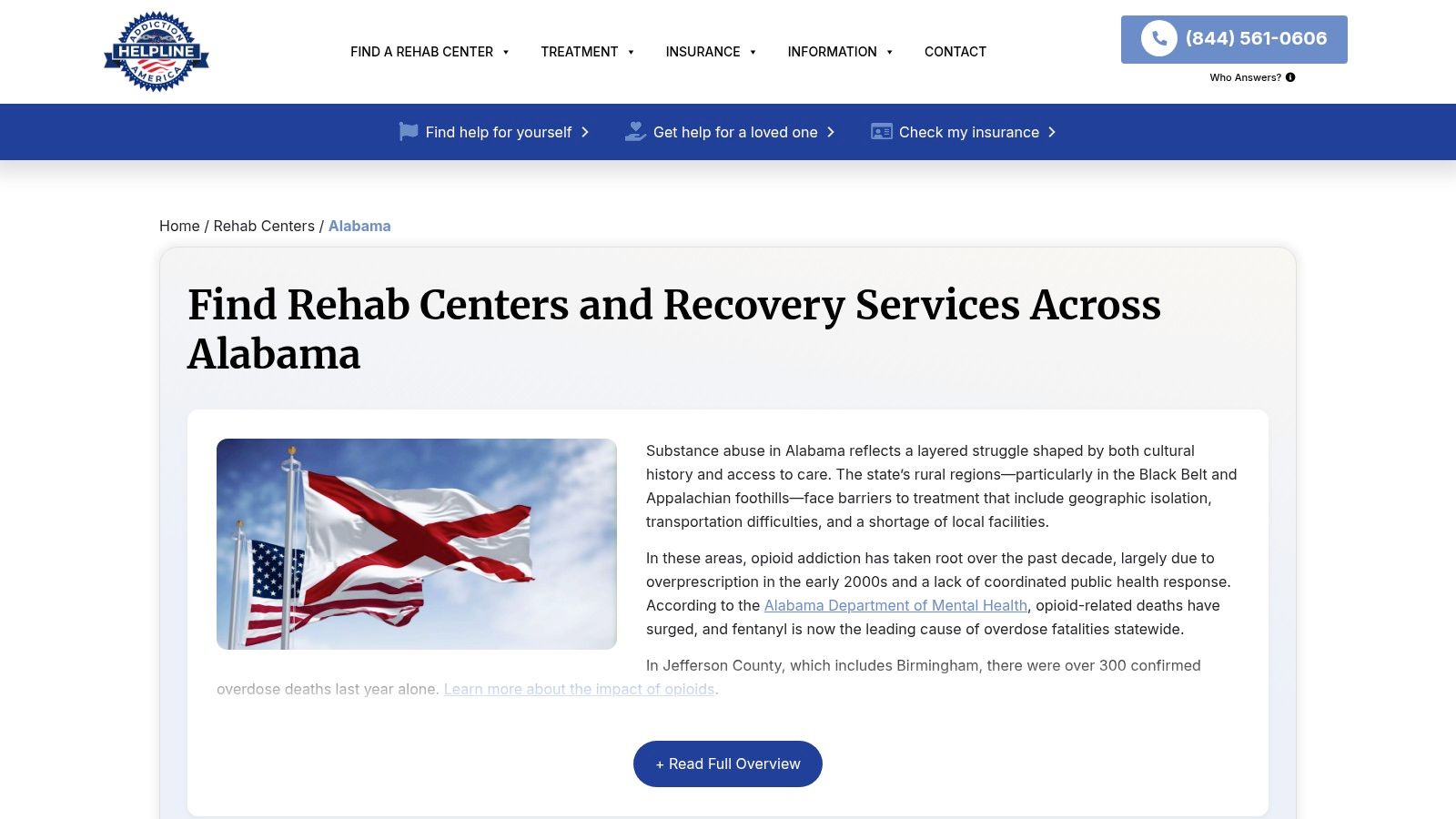 Top Addiction Treatment Centers In Alabama
