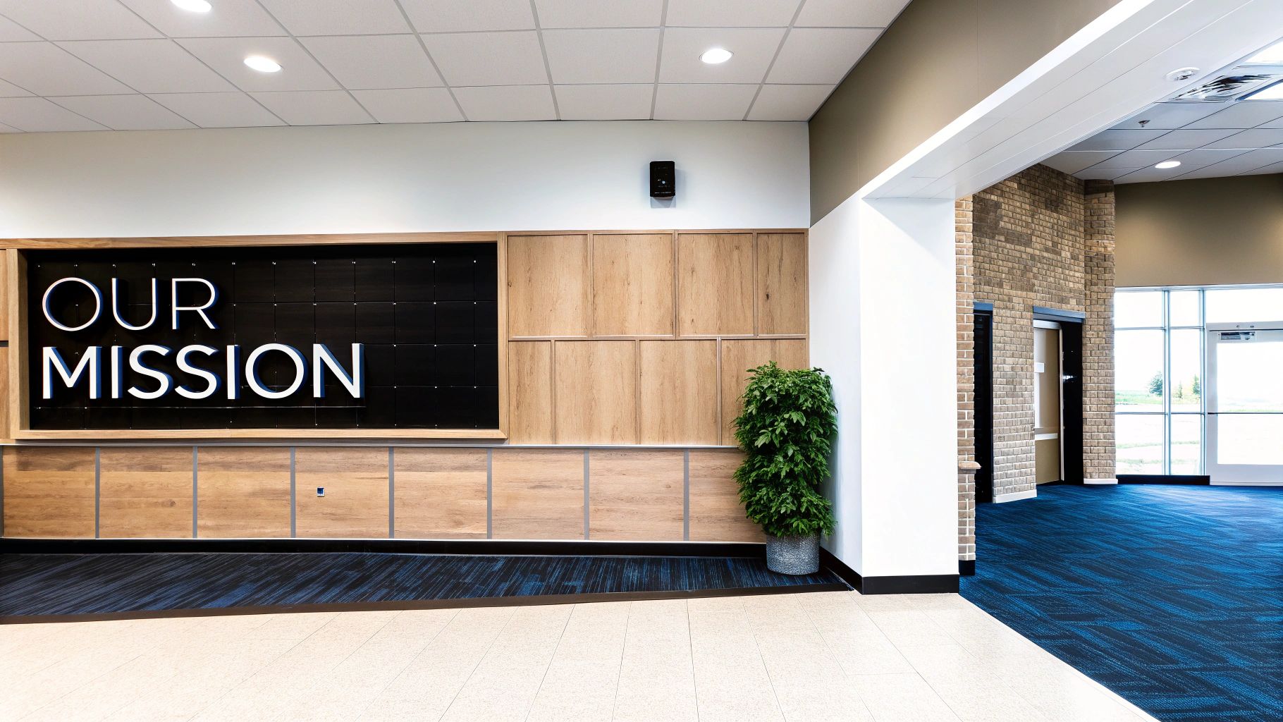 Mission and Vision Statement Displays