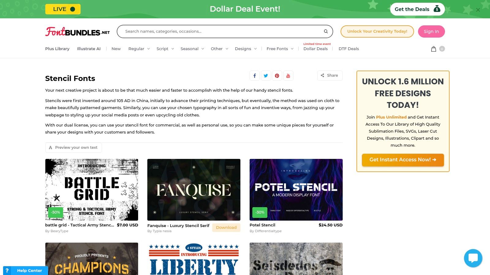 Font Bundles (DesignBundles)