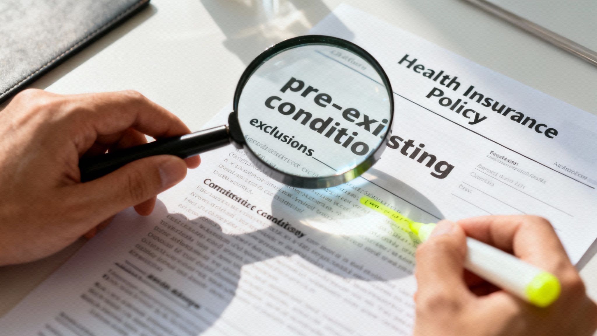 Policy Fine Print Example