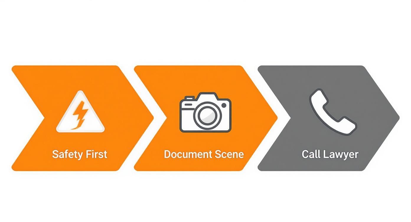 Infographic about motorcycle accident claim