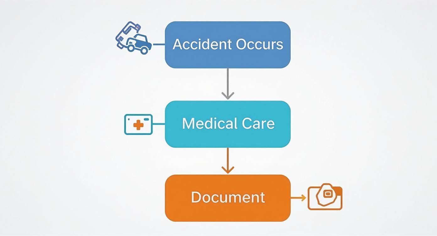 Infographic about how to negotiate with insurance adjuster