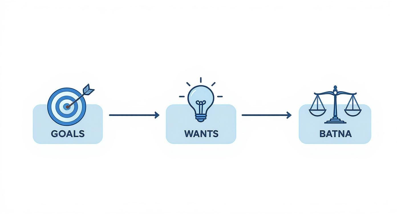 Infographic about how to prepare for mediation