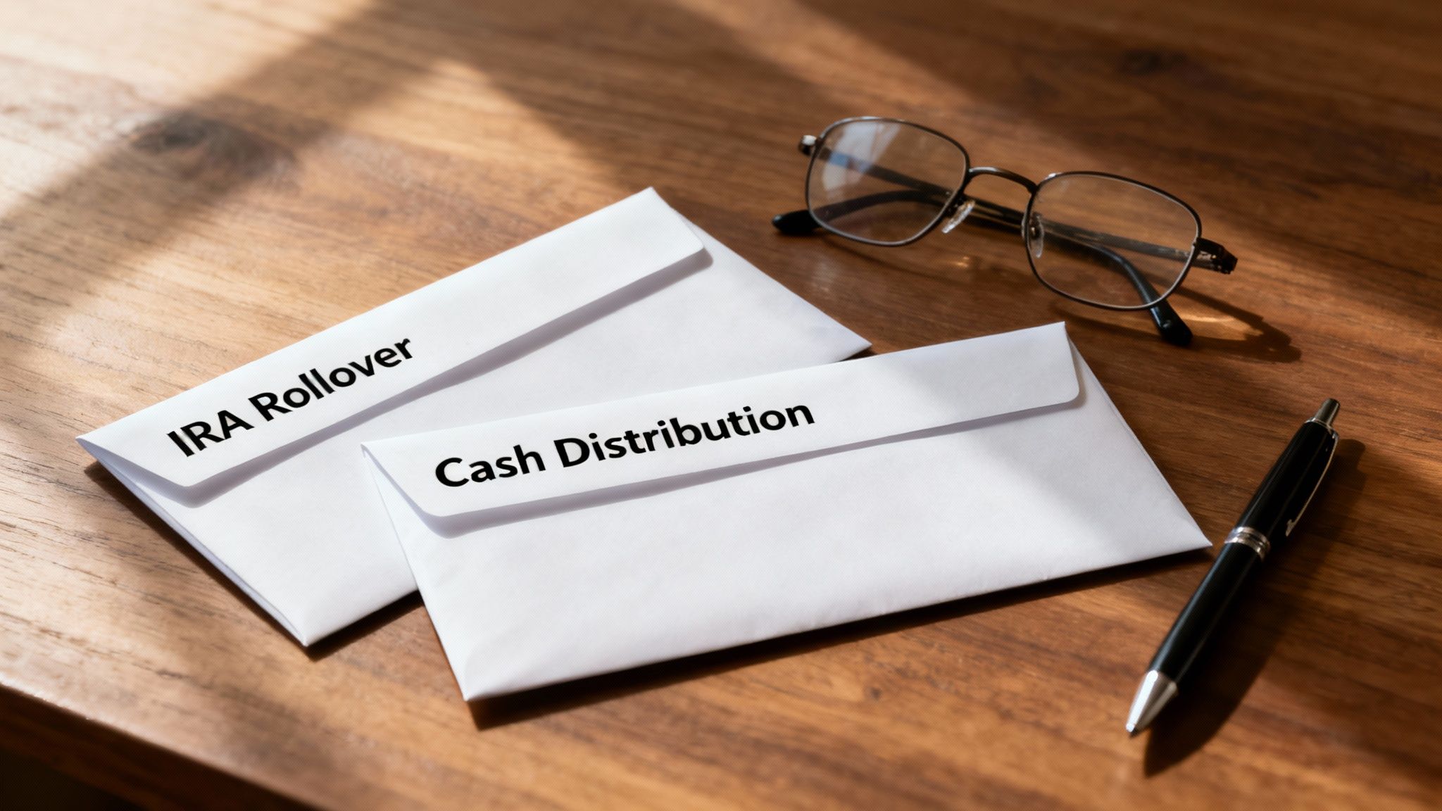 A person reviewing their post-divorce financial options on a tablet.