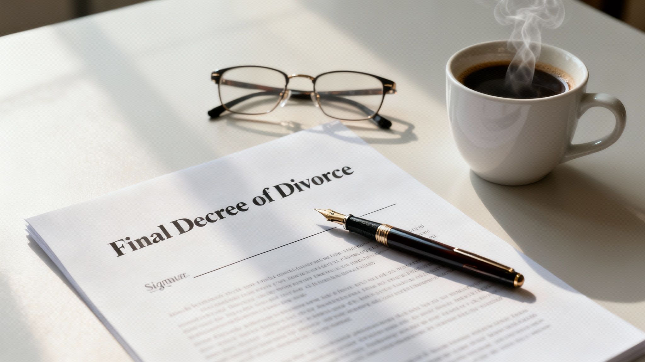 A modern courtroom with wooden benches and a judge's bench.