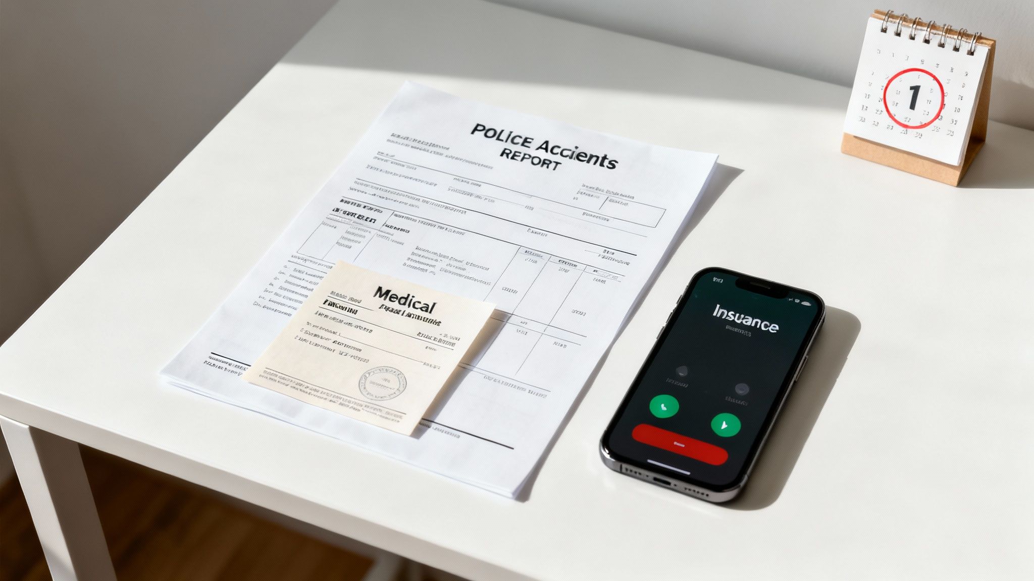 A person carefully reviewing documents and making notes at a desk.