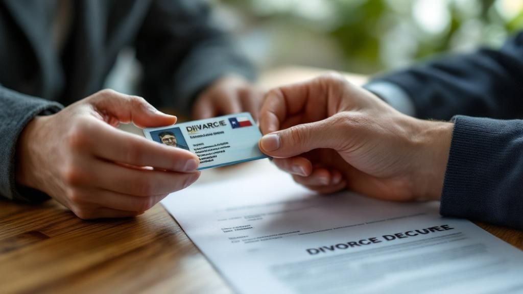 A service member in uniform reviews legal documents.