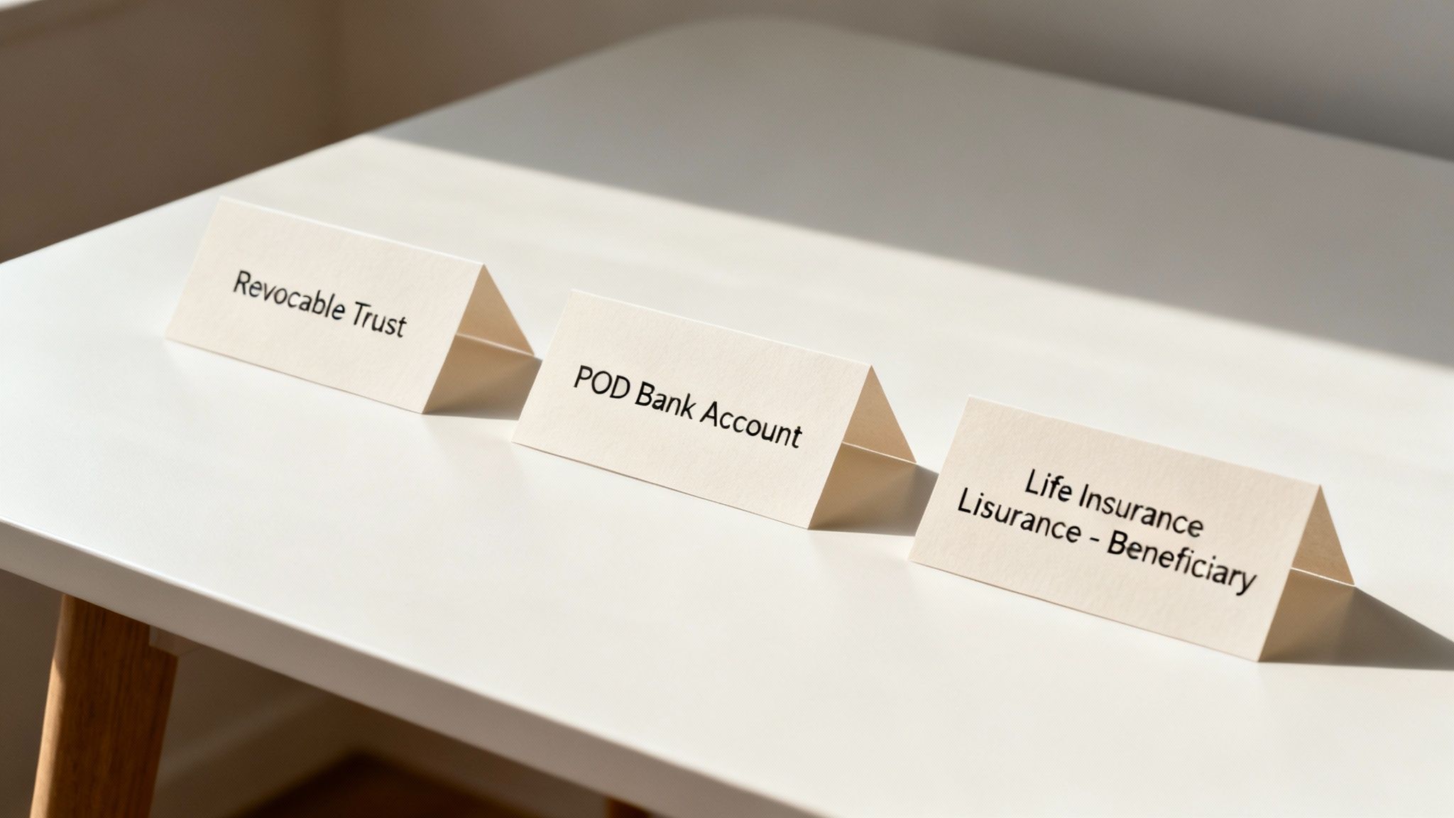 A couple discussing their financial future and asset protection with an advisor.