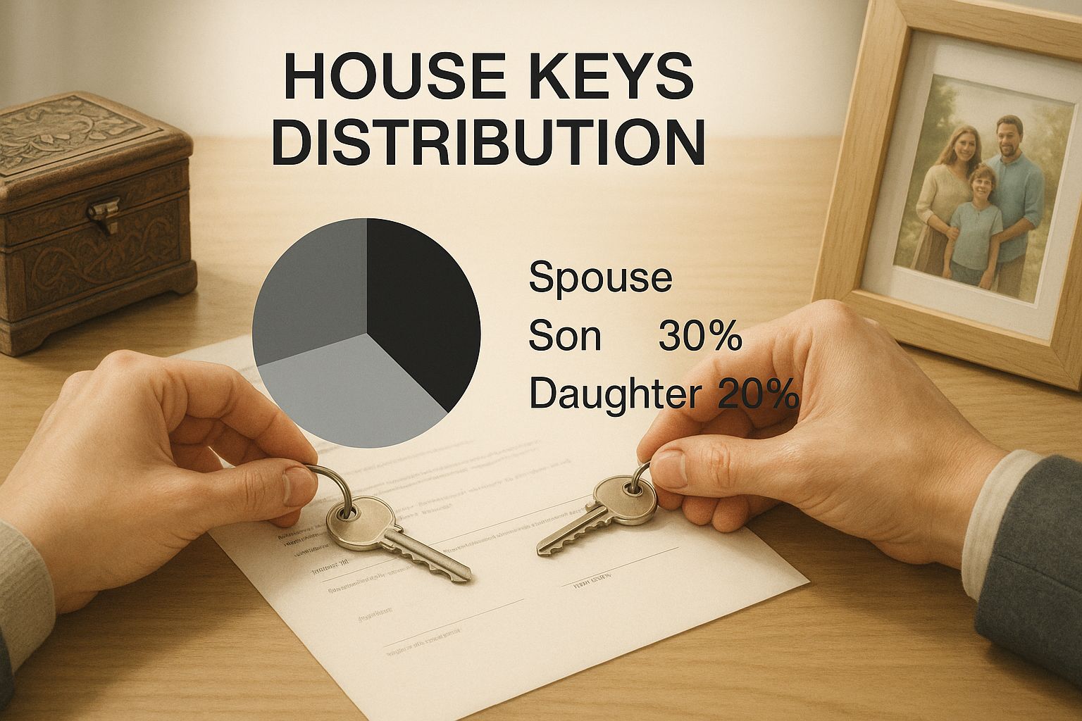 Infographic about who is the testator in a will