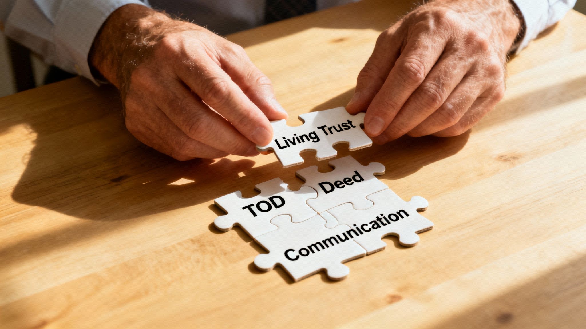 Financial documents organized on a desk for planning