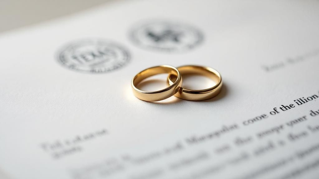 A smiling child being held by two loving parents, illustrating family security.