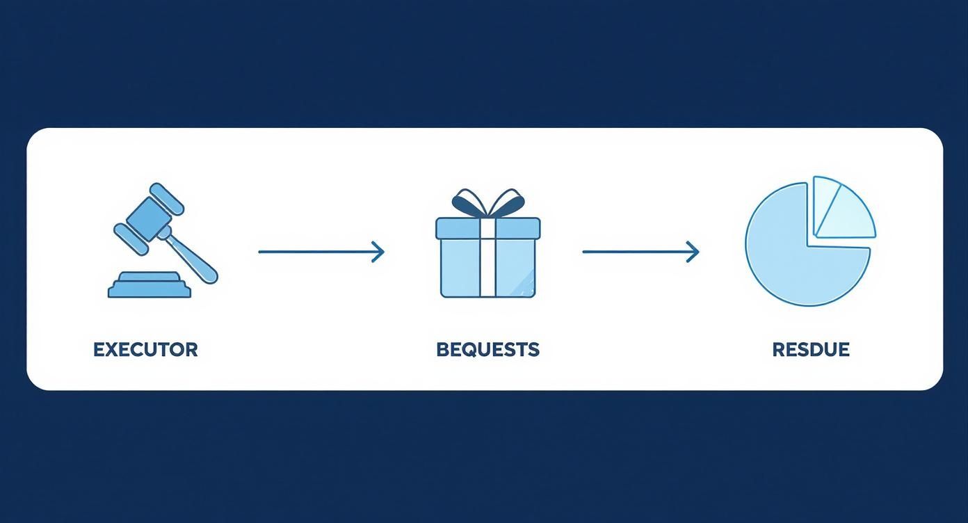 Infographic about last will and testament form texas